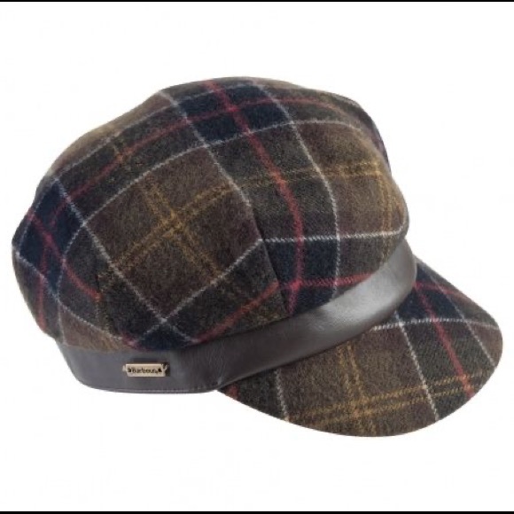 barbour baker boy hat